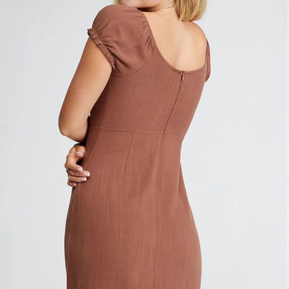 LA Hearts Brown Dress, XS - Picture 2 of 6
